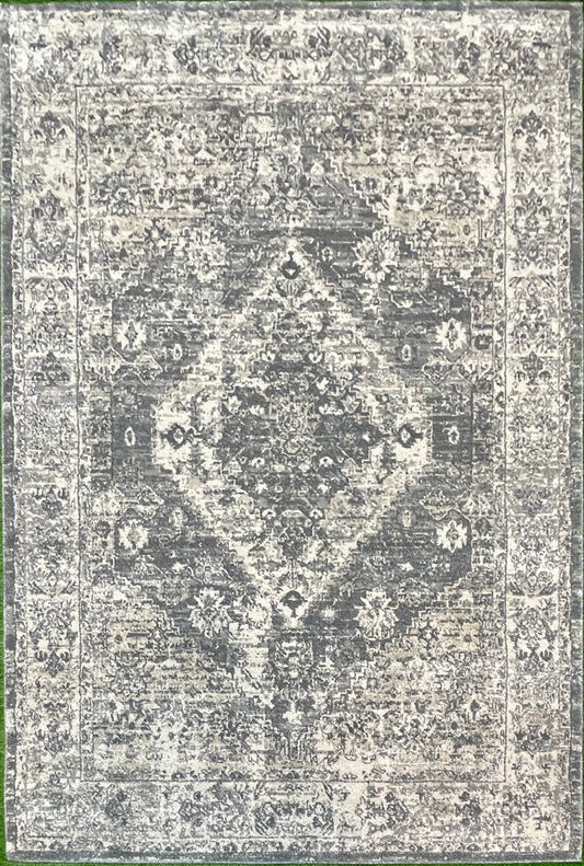 Vintage Grey Area Rug – 160x230cm (5.3x7.7)feet