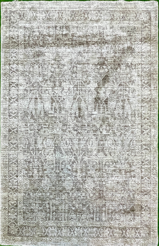 Turkish Rug -Soft Grey - 160x230cm (5.3x7.7)feet