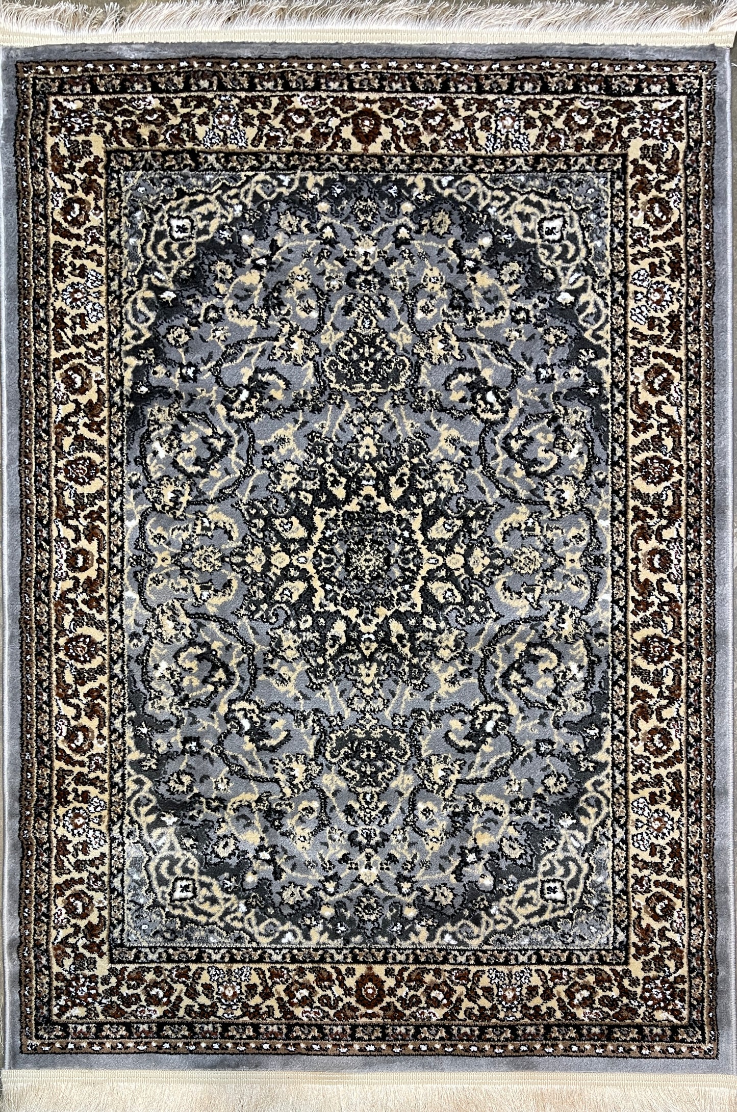 Sleek Ash Turkish Rug 120x170cm (3.11x5.7)feet