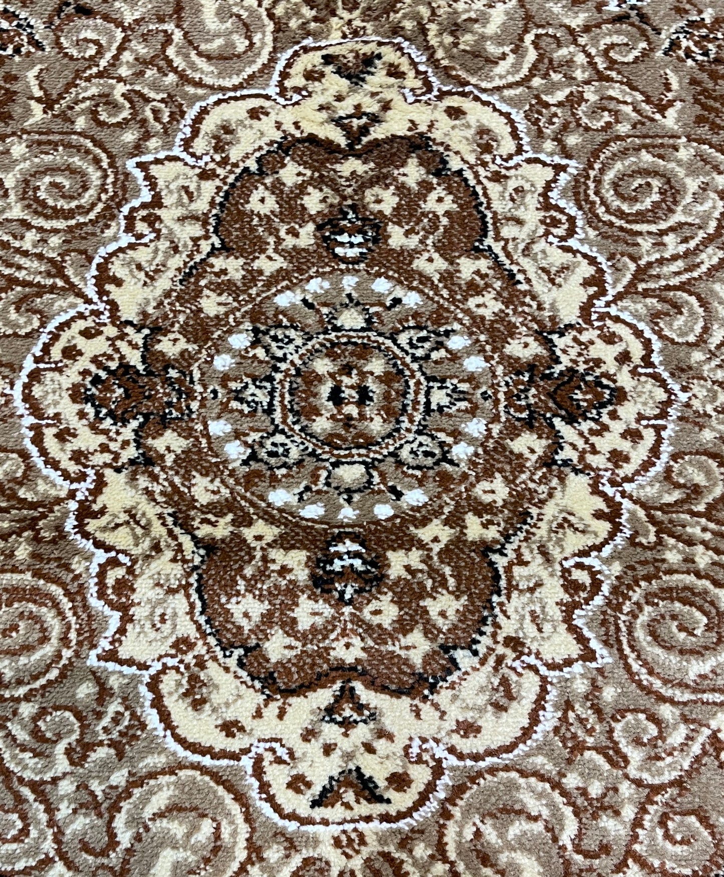 Elegant Light Brown Turkish Rug – 120x170cm (3.11x5.7)feet